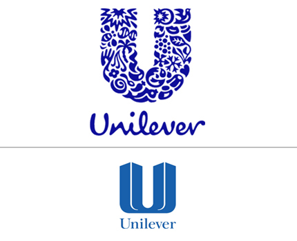 unilever logo aziendale nuovo e vecchio a confronto