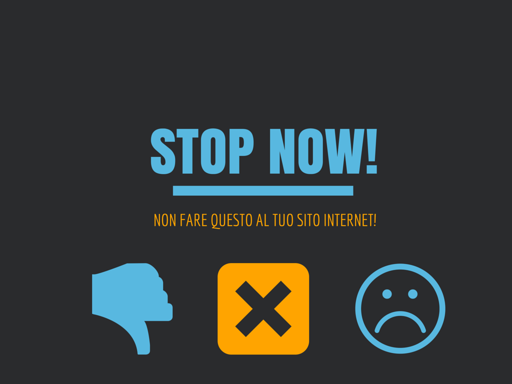 creare siti web senza distruggere l'universo